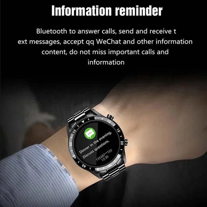 2021 New Men Smart Watch Bluetooth Call Watch IP67 Waterproof Sports Fitness Watch for Android IOS Smart Watch