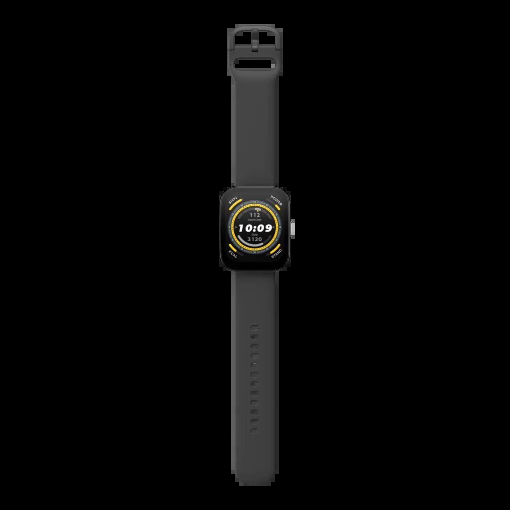 Bip 5 Smart Watch with Ultra Large Screen & Bluetooth Calling – Soft Black