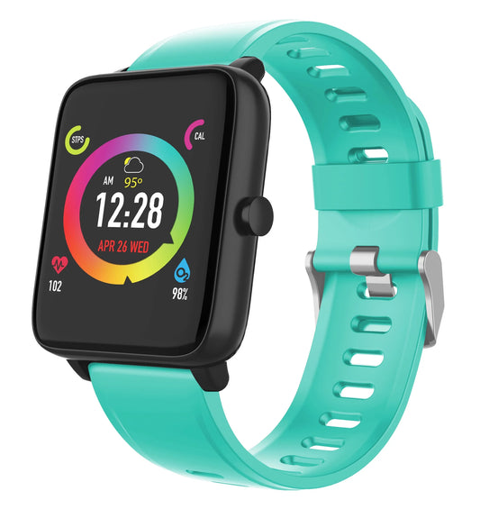 Vibe Lite Smartwatch Fitness Trackers in Teal Color